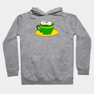 A cup of coffee with a couple of sugar cubes melting! Hoodie